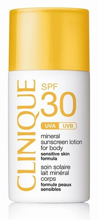 clinique mineral sunscreen for body
